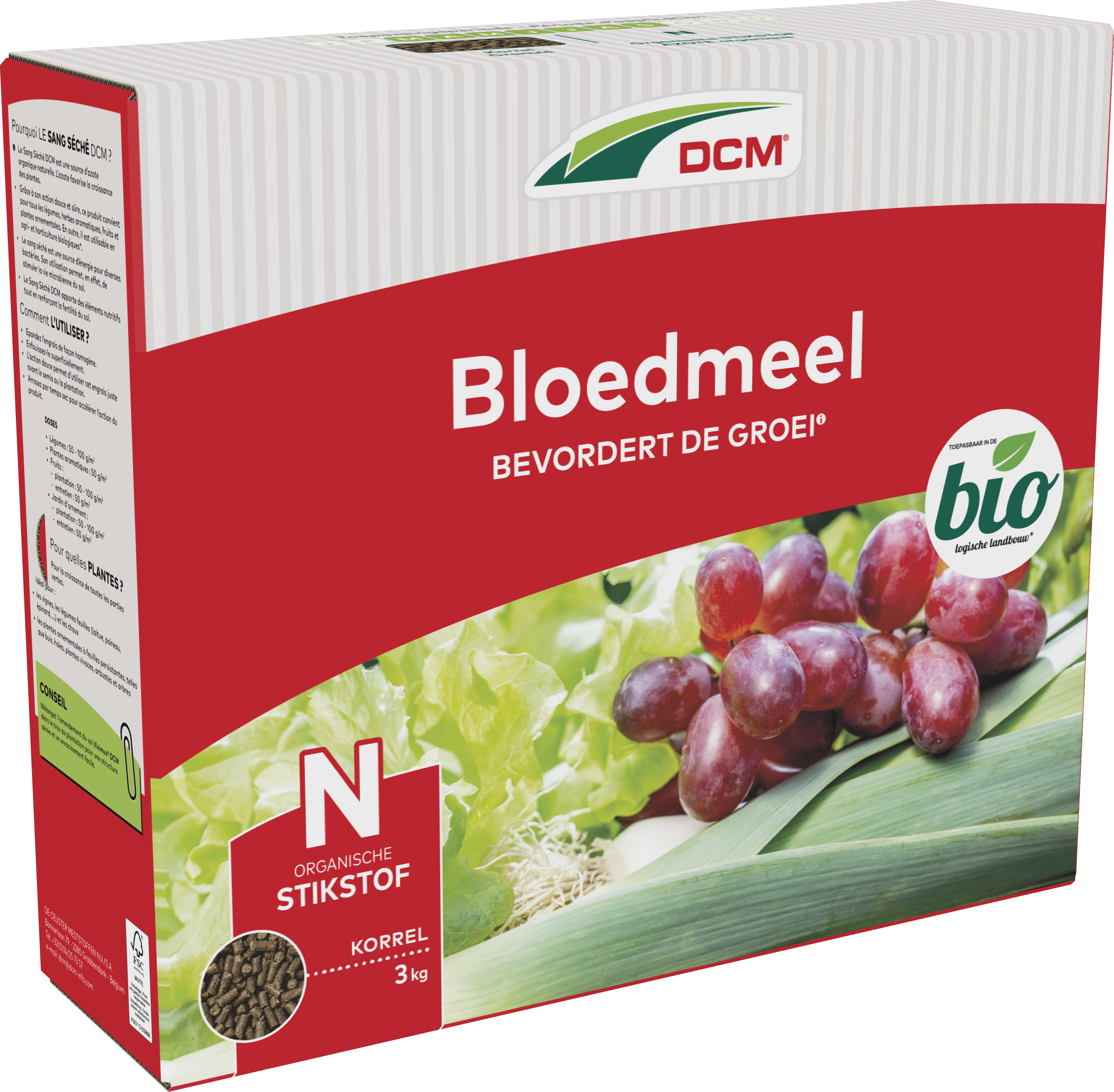 DCM Bloedmeel 10 kg