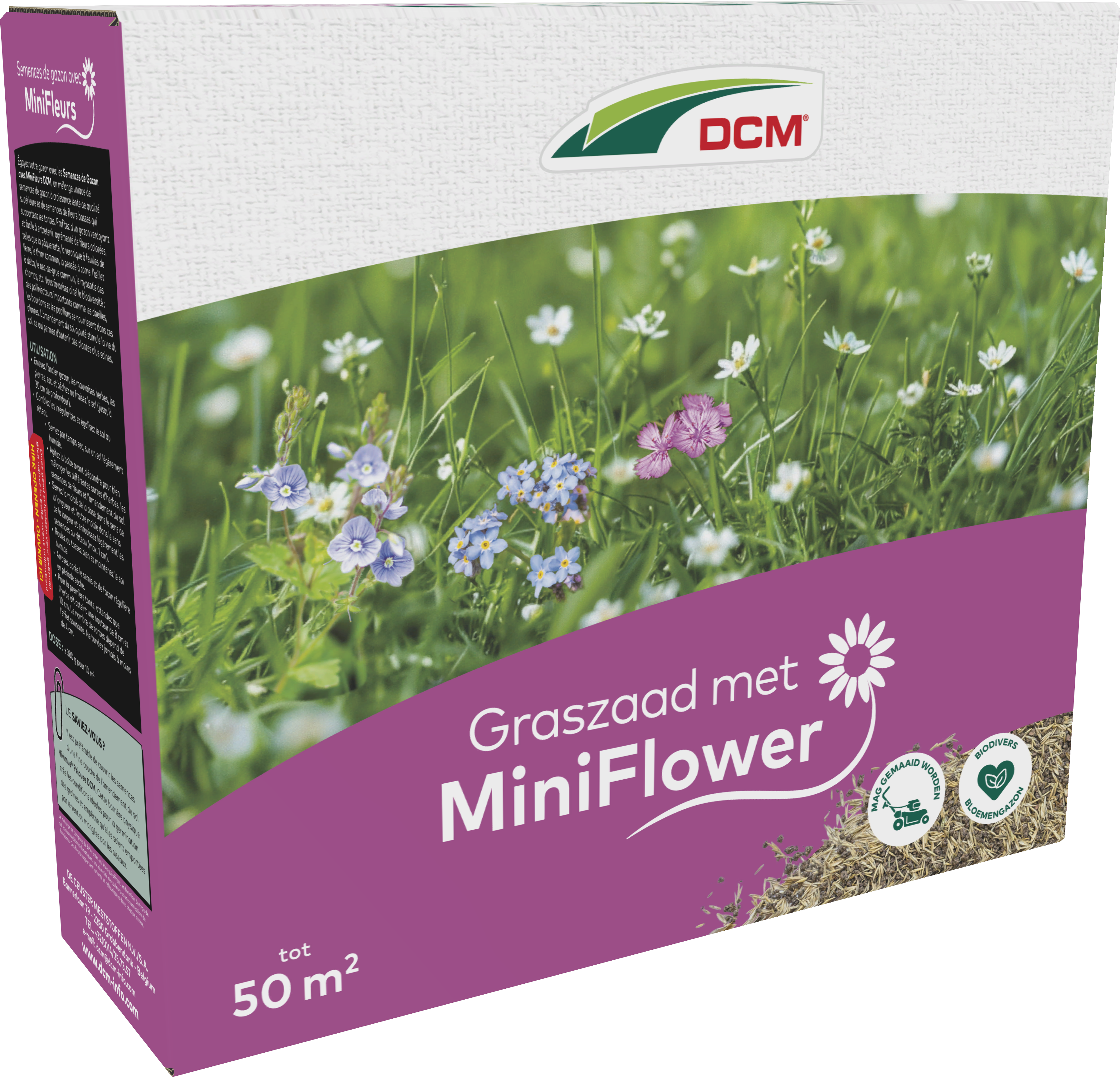 DCM Graszaad met MiniFlower 50 m² (1,9 kg)