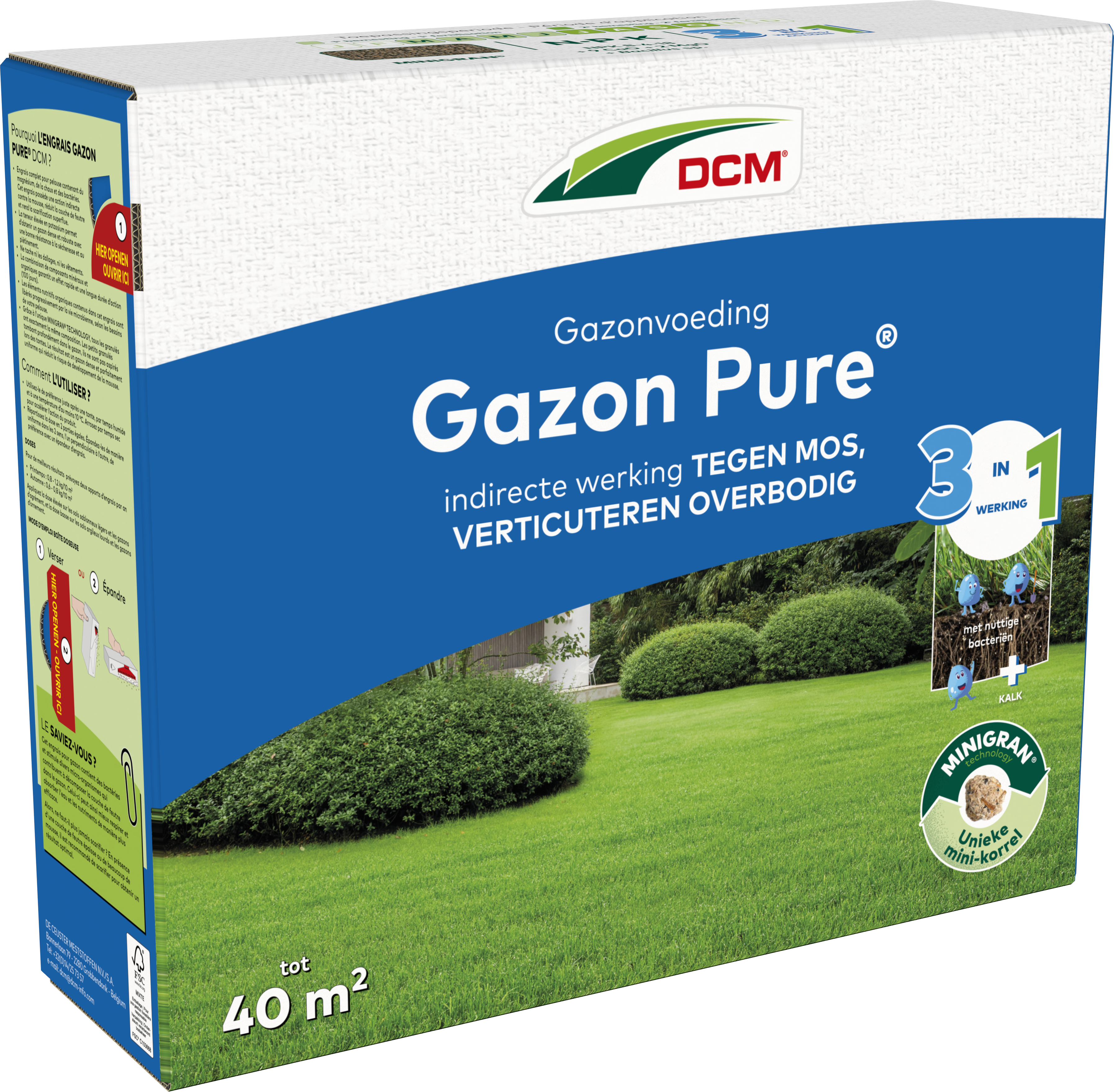 DCM Gazonvoeding Gazon Pure® 40 m² (3 kg)