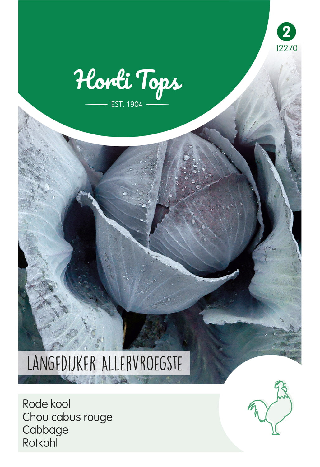 HT Rode kool Langedijker Allervroegste