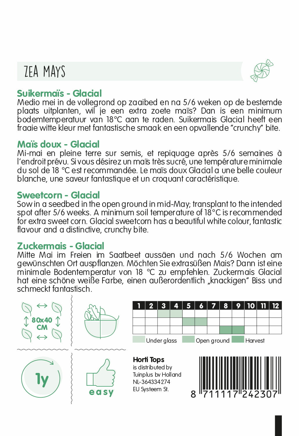 HT Witte Mais Glacial