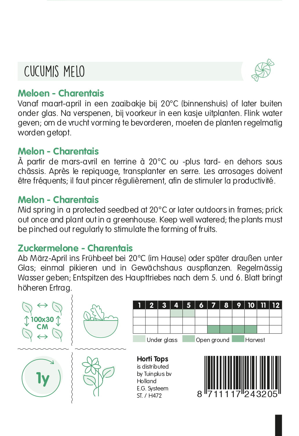 HT Meloenen Charentais