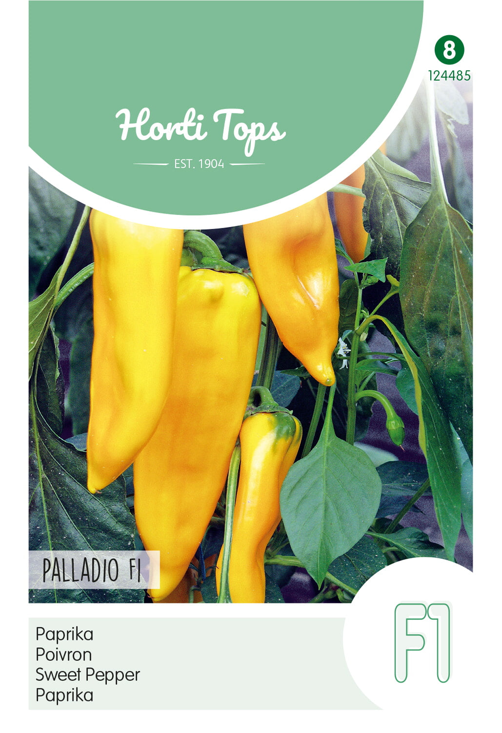 HT Paprika Palladio F1 (Gele Koehoorn)
