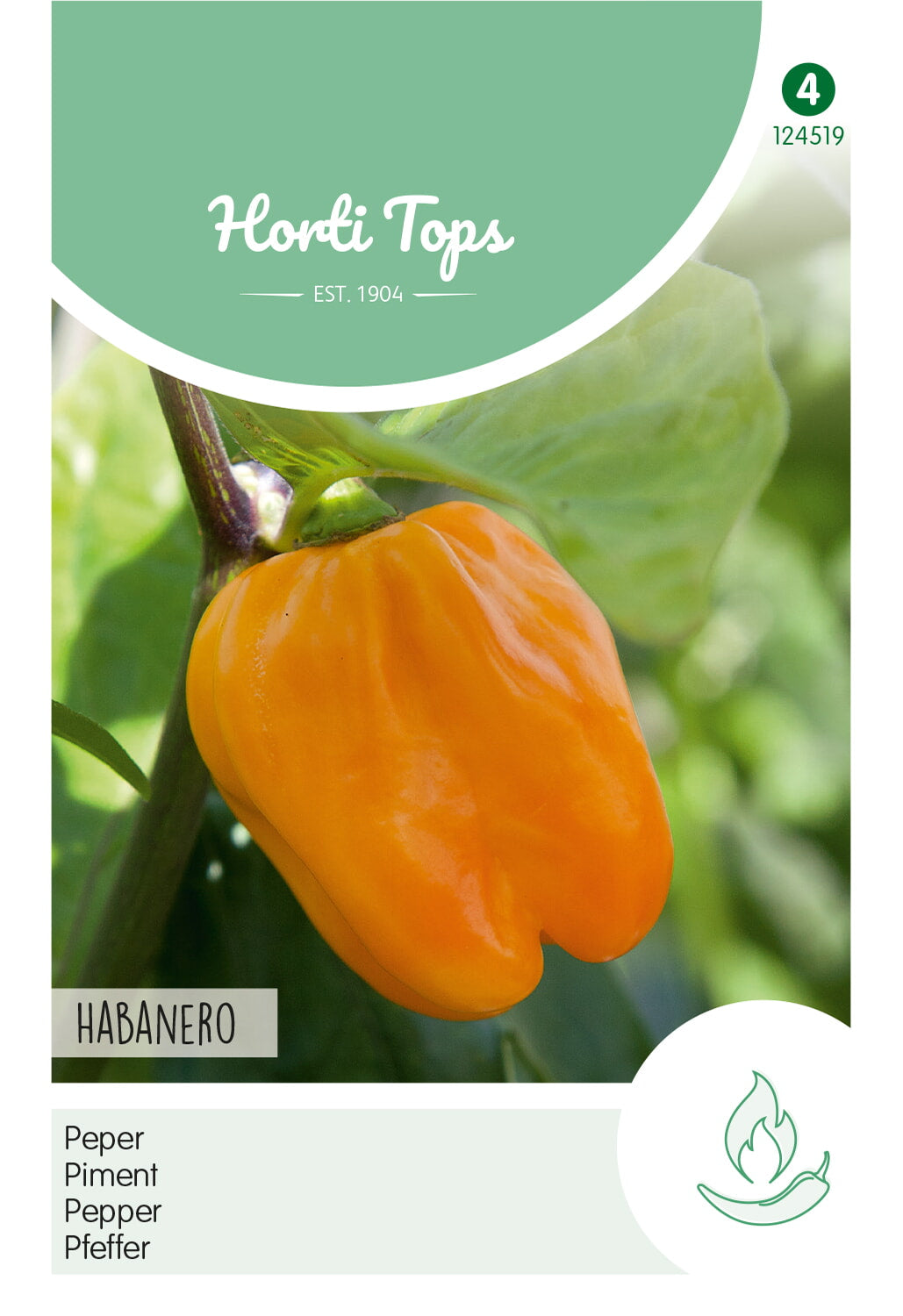 HT Peper Habanero, oranje