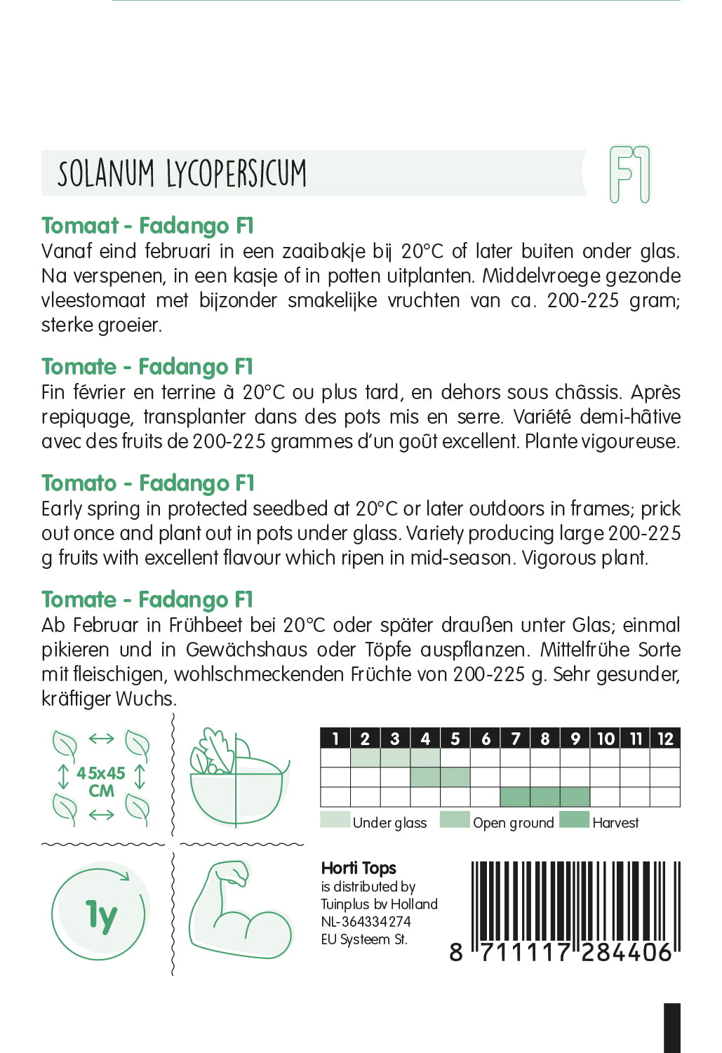 HT Tomaten Fadango (vh Celebration)F1