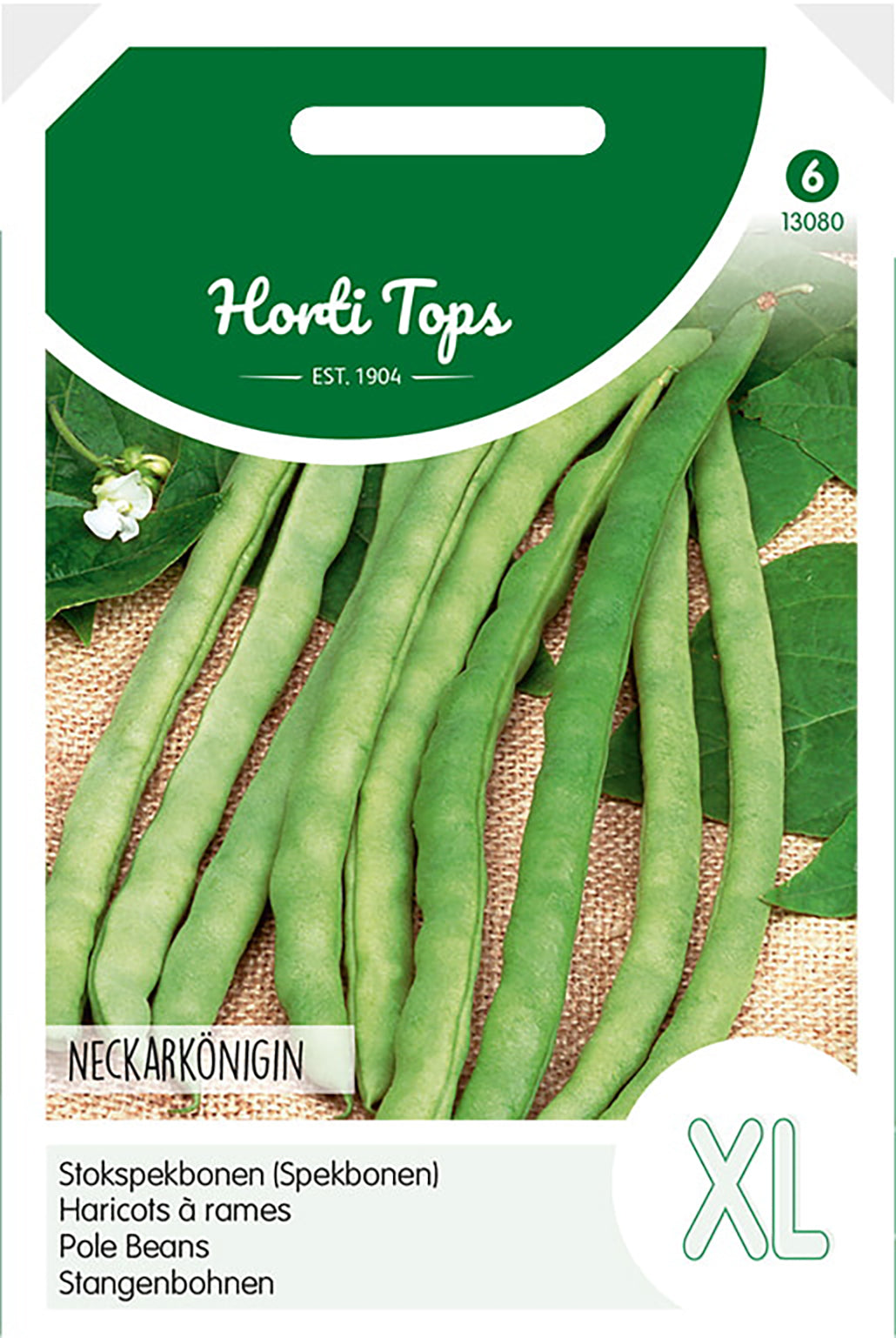 Stokspekbonen Neckarkönigin, type Phenomeen, 100g