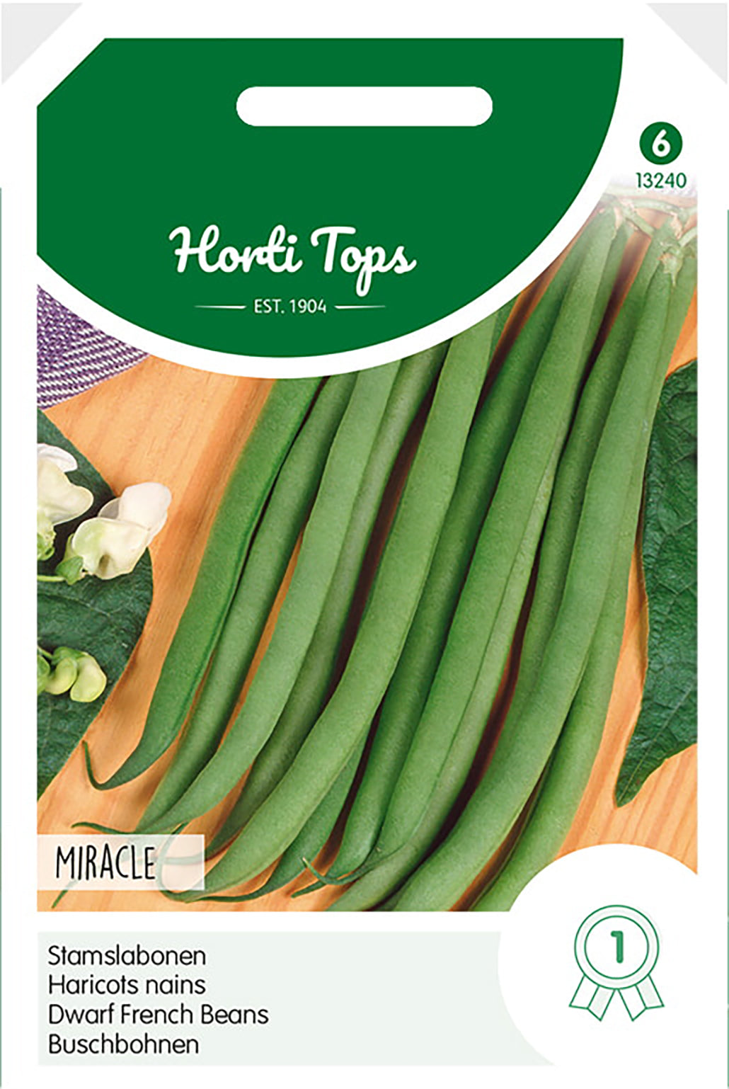 Stamslabonen, chinees boontje Miracle, 100g