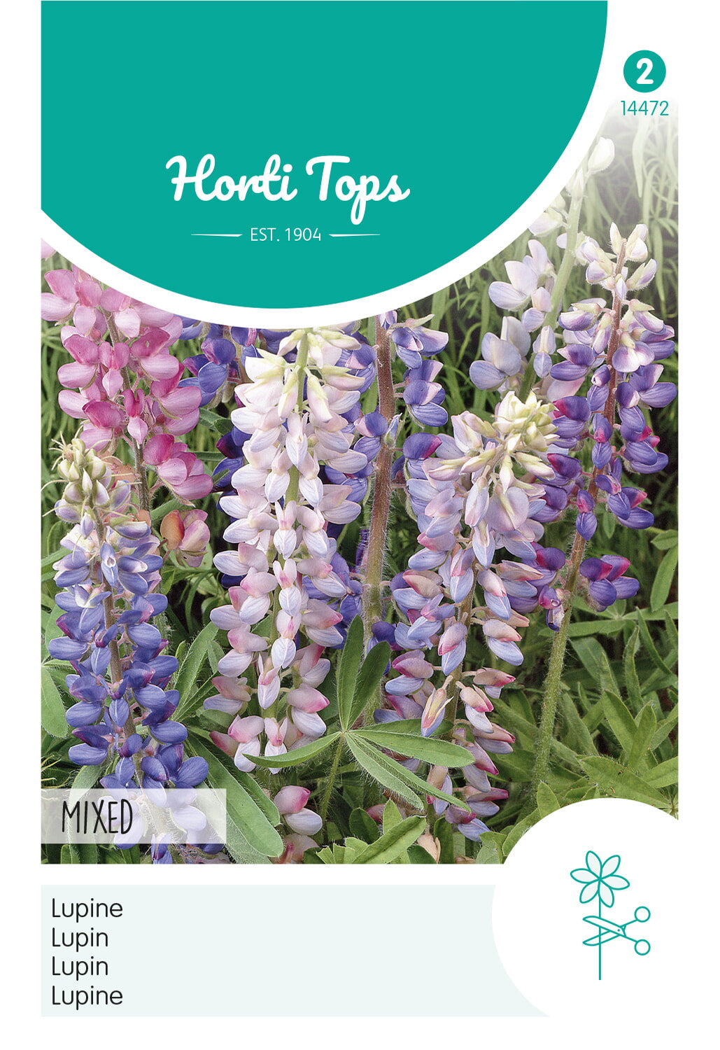 HT Lupine, Lupine gemengd
