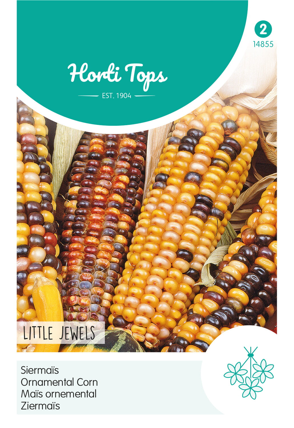 HT Zea mays, Siermais Little Jewels