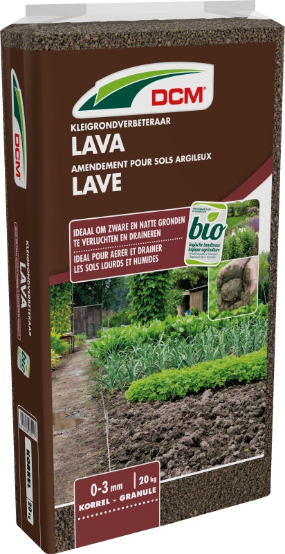 DCM Kleigrondverbeteraar Lava 20 kg