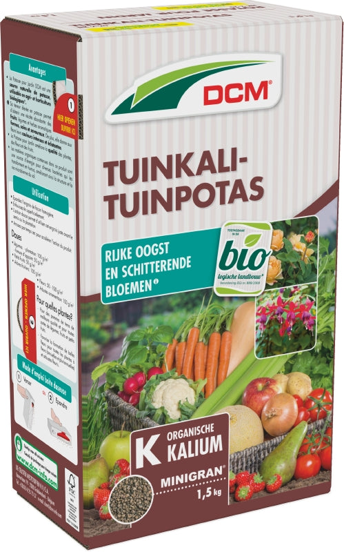 DCM Tuinkali / Tuinpotas 1,5 kg 30m2