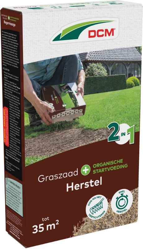 DCM Graszaad 2-in-1 Herstel 35 m² (0,525 kg)