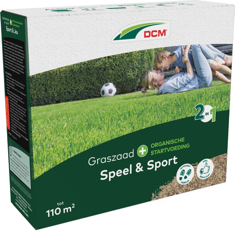 DCM Graszaad 2-in-1 Speel & Sport 110 m² (2,2 kg)