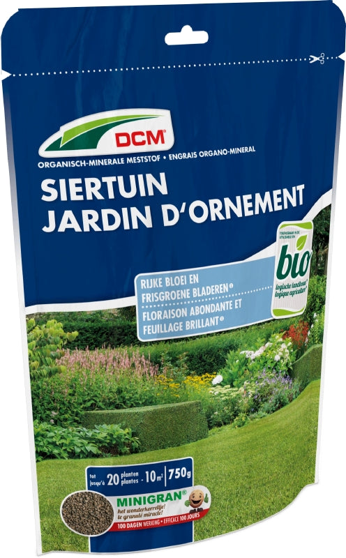 DCM Meststof Siertuin 0,75 kg 10m2