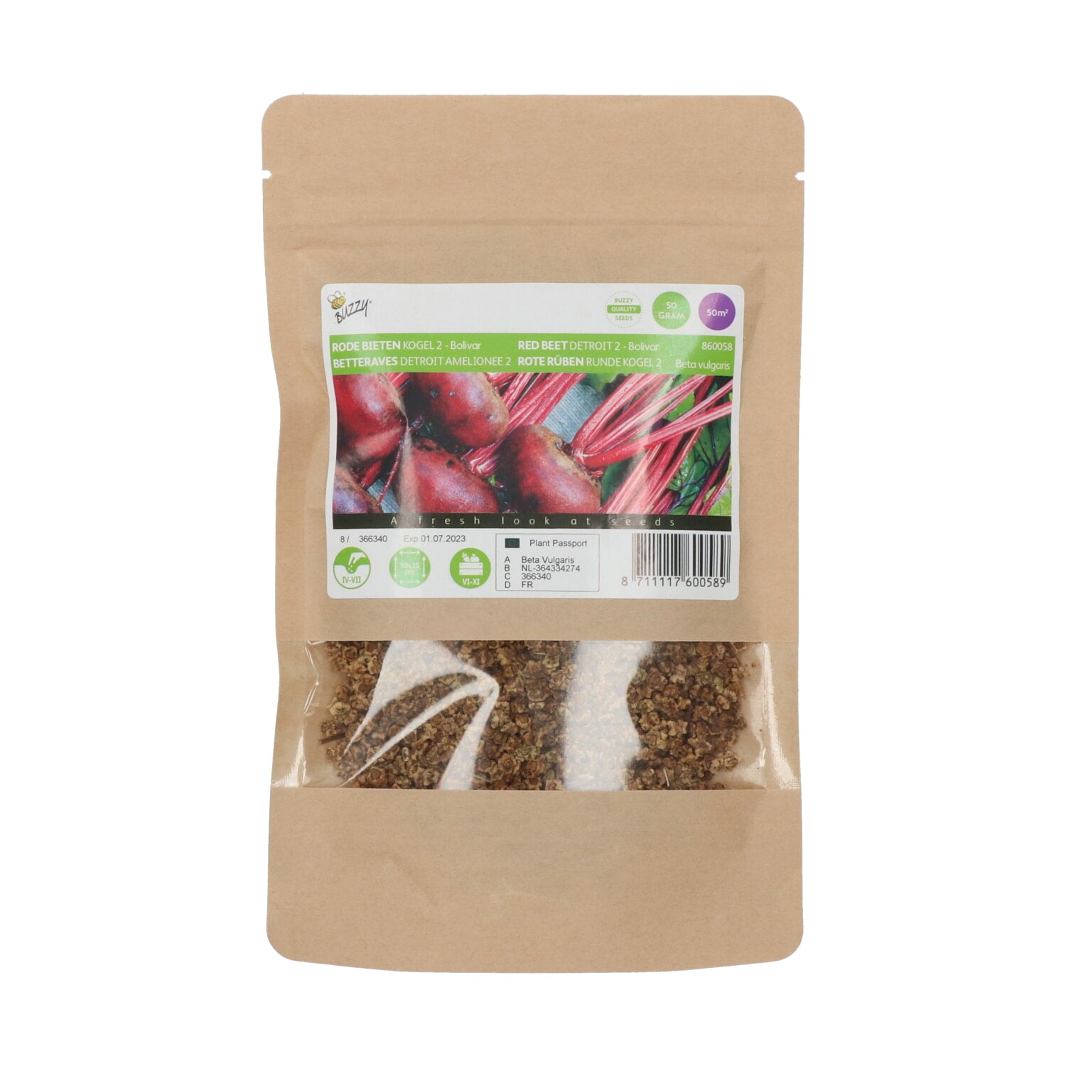 Rode Bieten Kogel detroit 2 Bolivar 50 gram