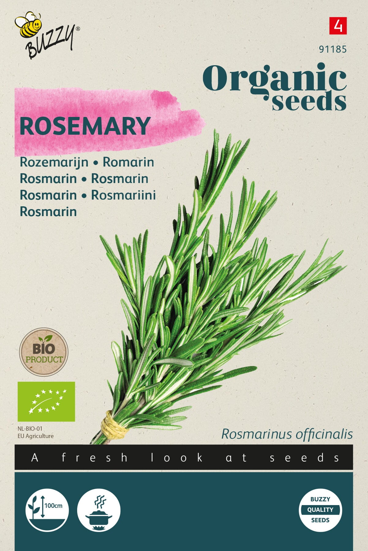 Buzzy® Organic Rozemarijn  (BIO)