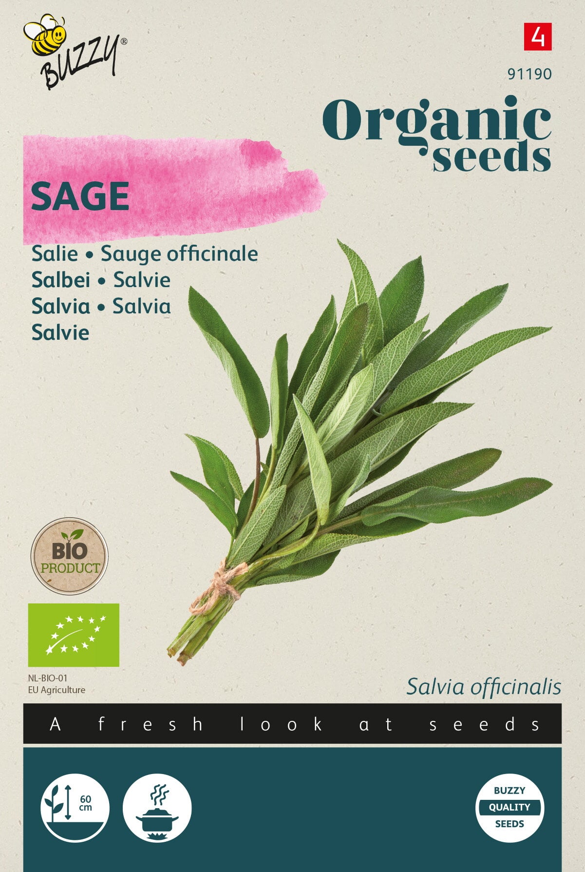 Buzzy® Organic Salie (BIO)