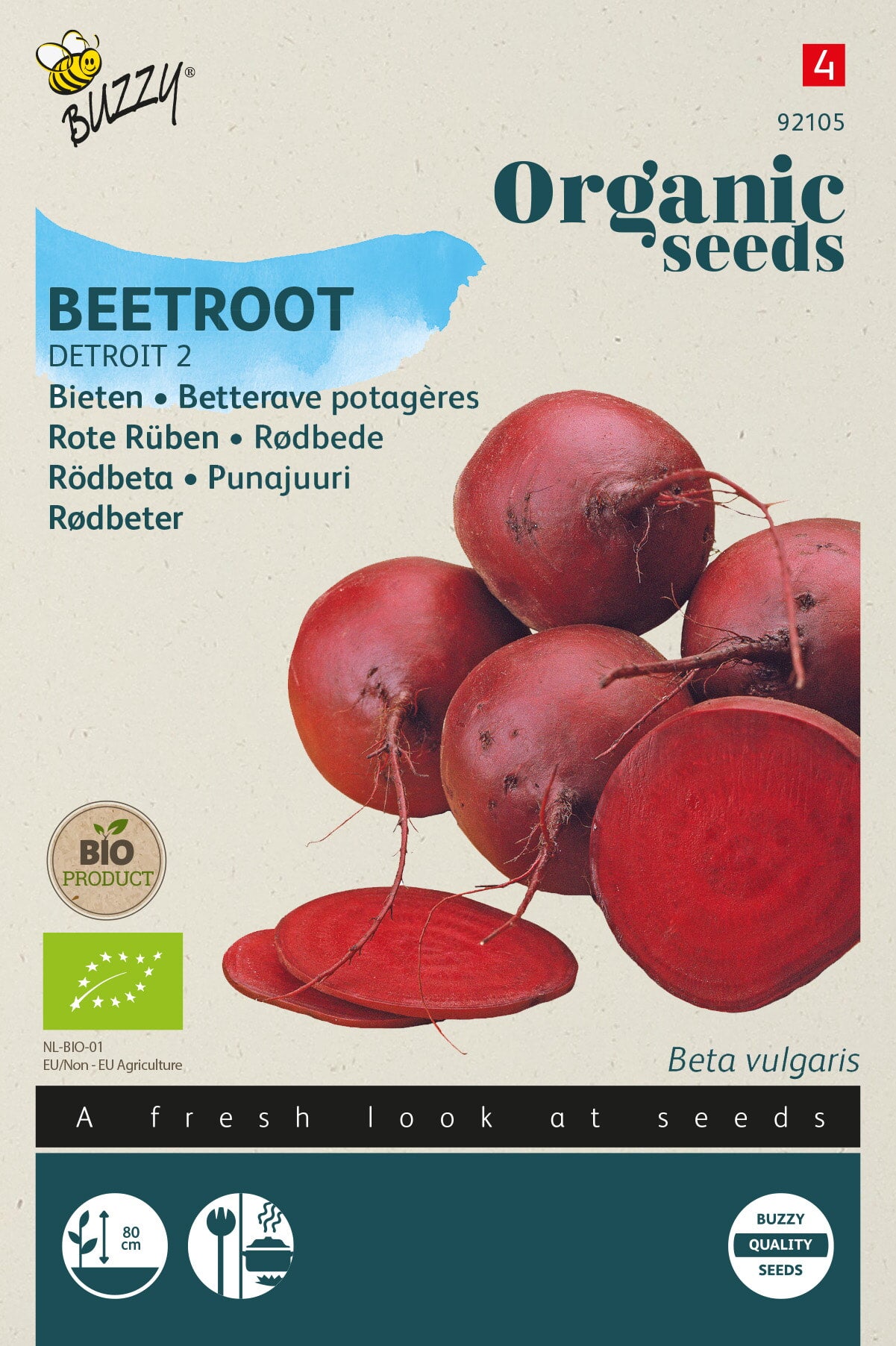 Buzzy® Organic Bieten Detroit 2 (BIO)