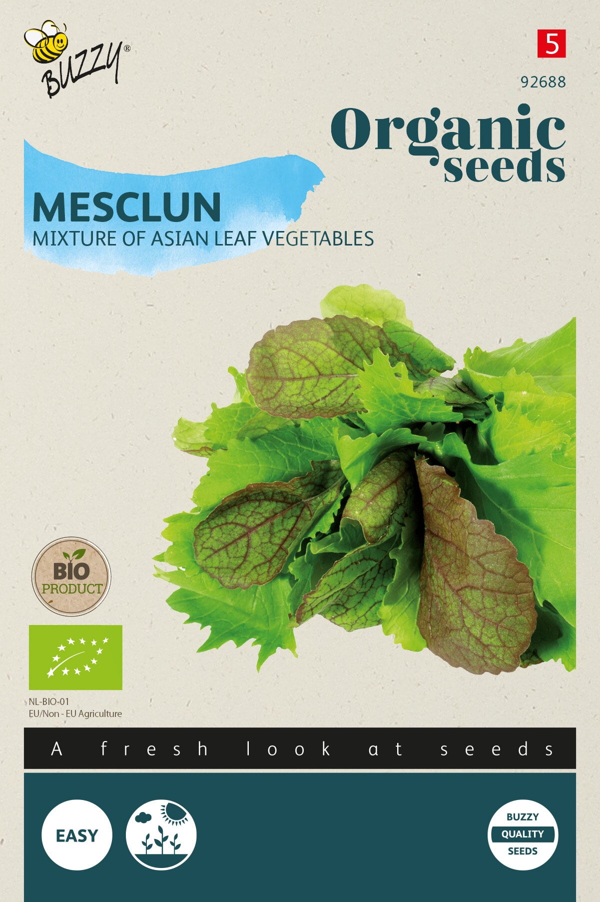 Buzzy® Organic Aziatische Mesclun (BIO)