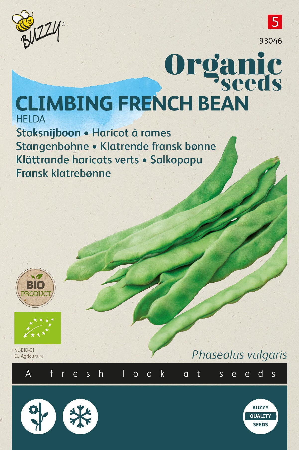 Buzzy® Organic Stoksnijboon Helda (BIO)