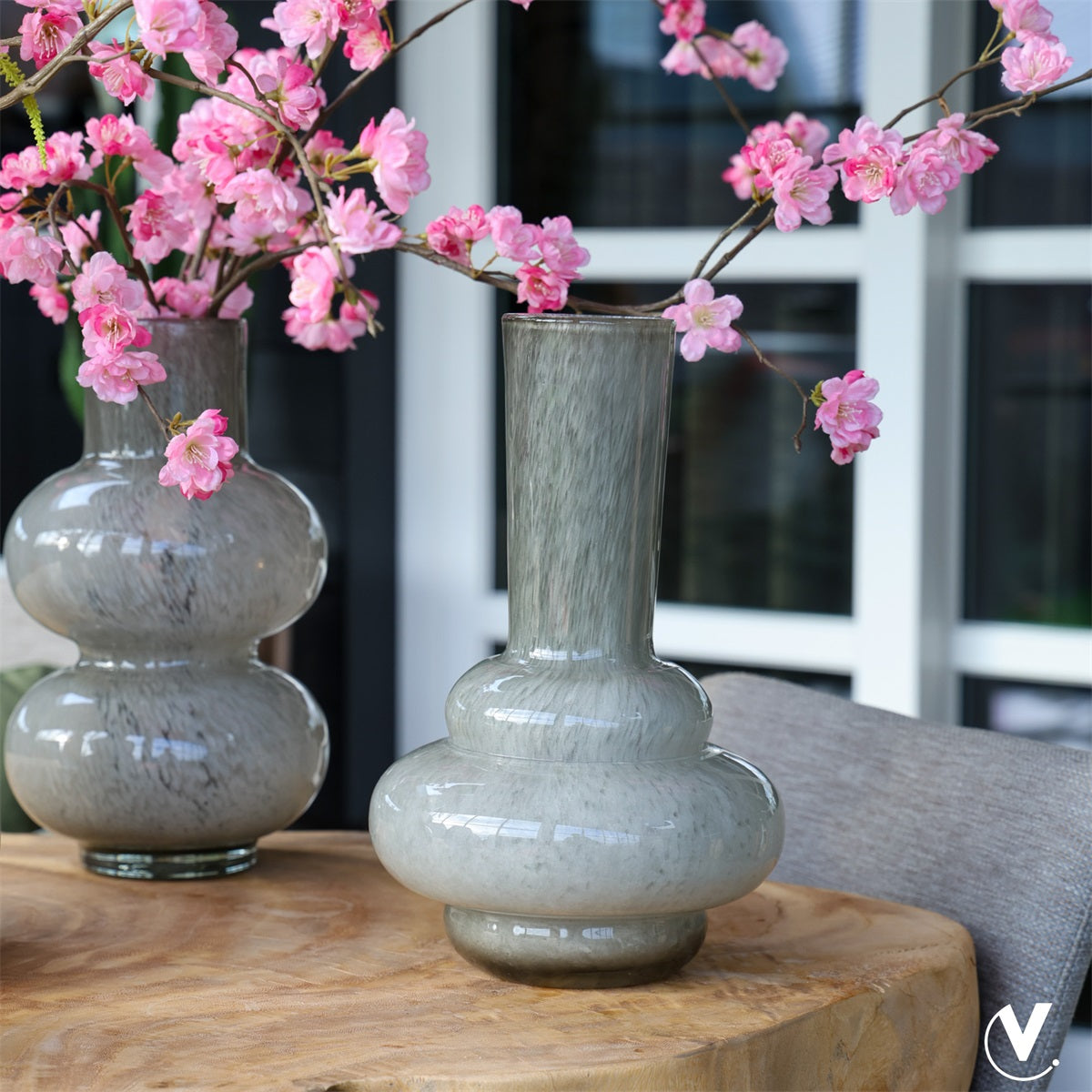 Vaas Bolombo Elite grey Ø20 x H36 cm