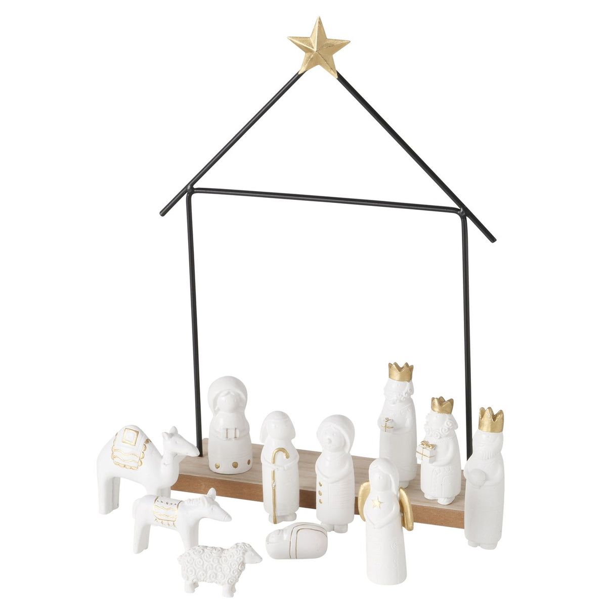 Kerststal Natos, 12-delig, 32 cm
