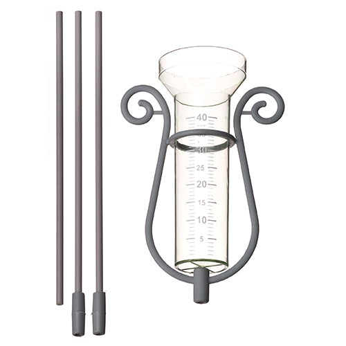 Nature - regenmeter incl. steel - 40 ml - 110 cm