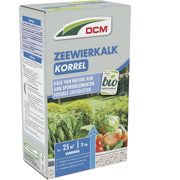 DCM Zeewierkalk Korrel 2 kg 25m2