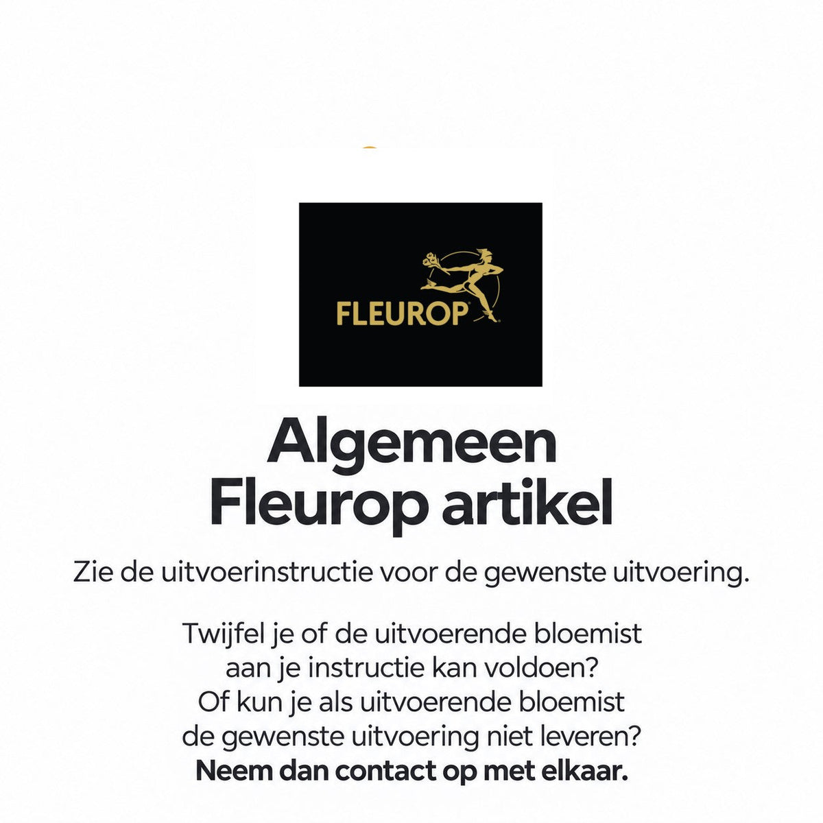 Algemene Fleurop Artikelen