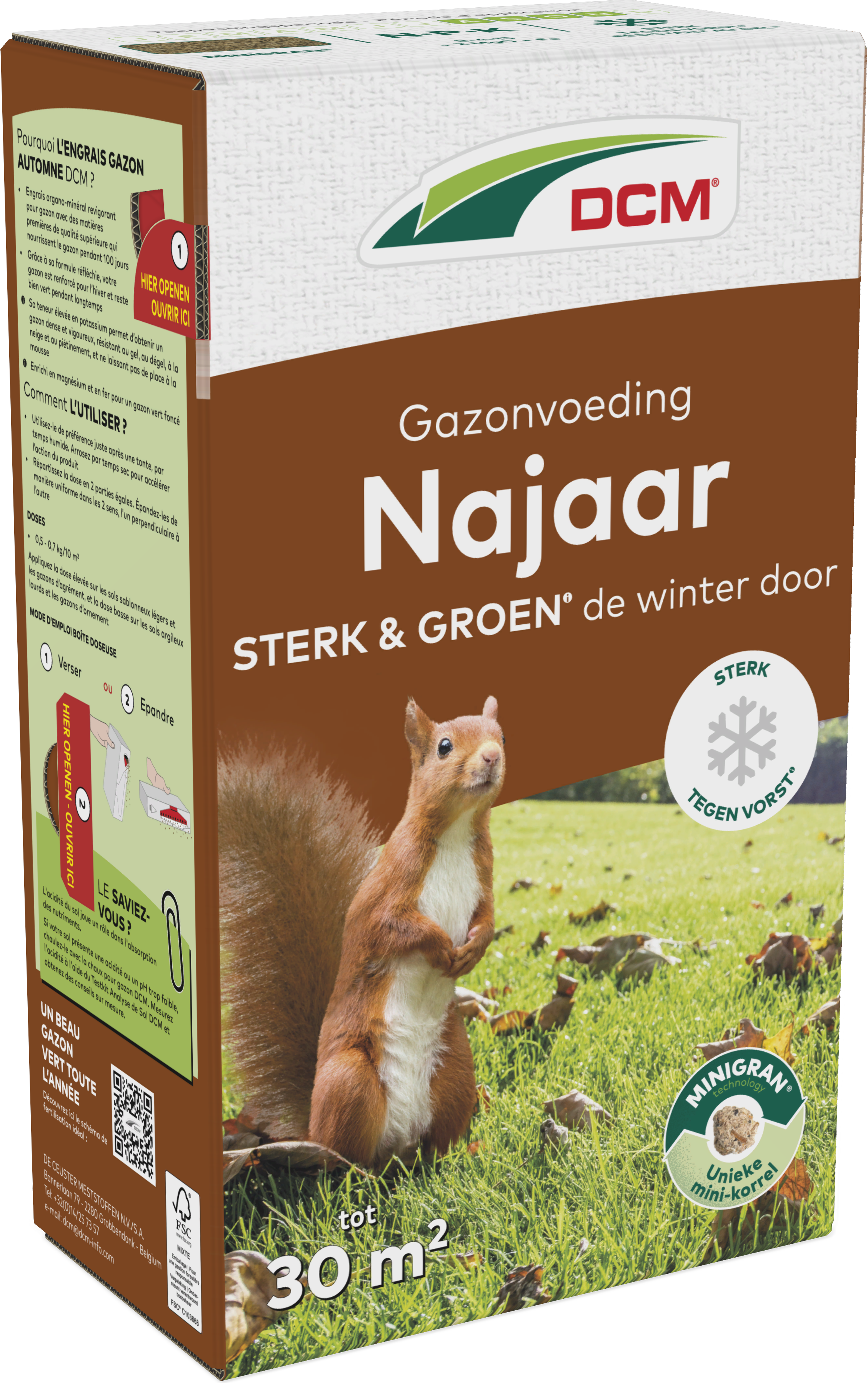DCM Gazonvoeding Najaar 1,5 kg