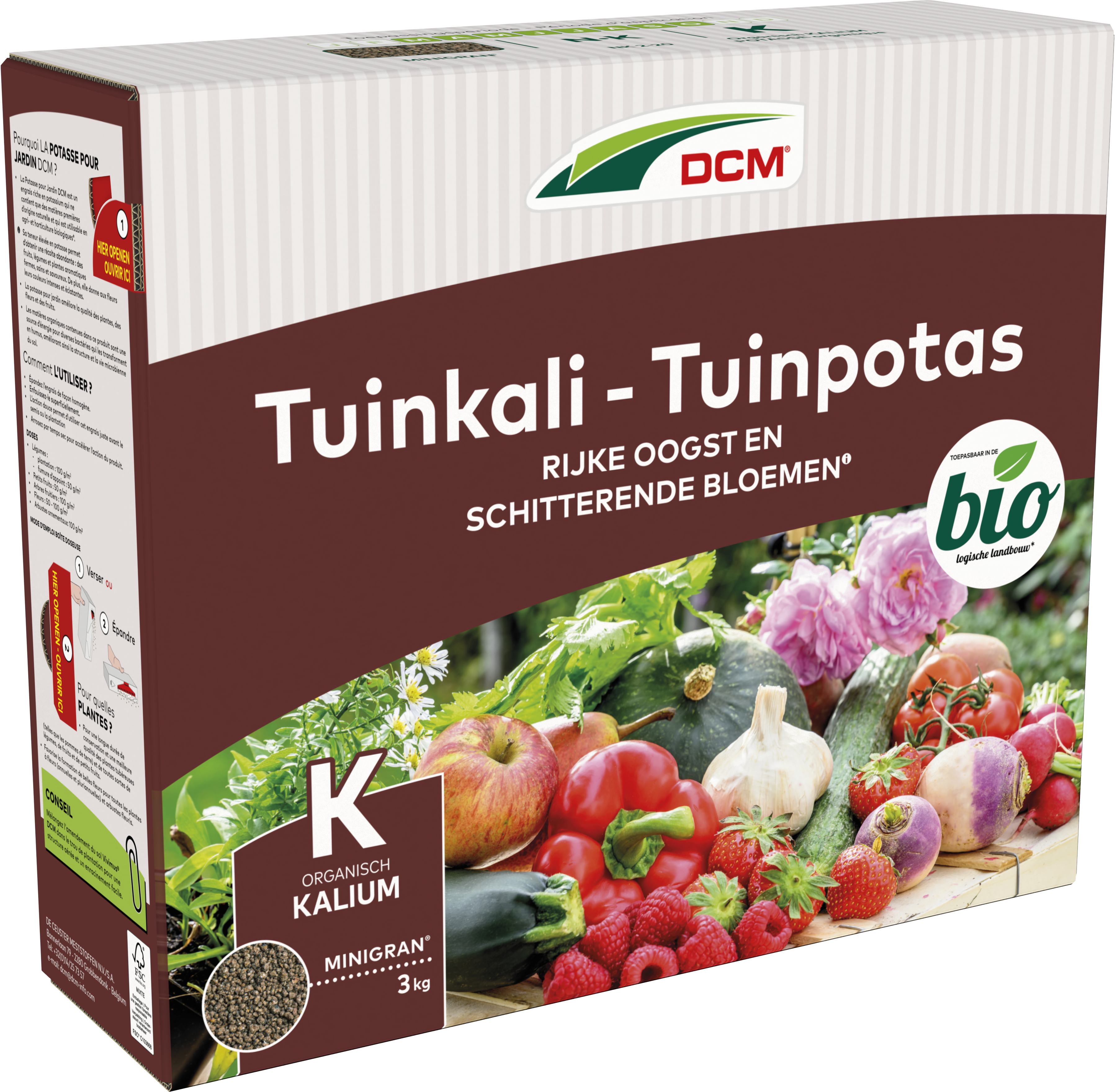 DCM Tuinkali / Tuinpotas 3 kg