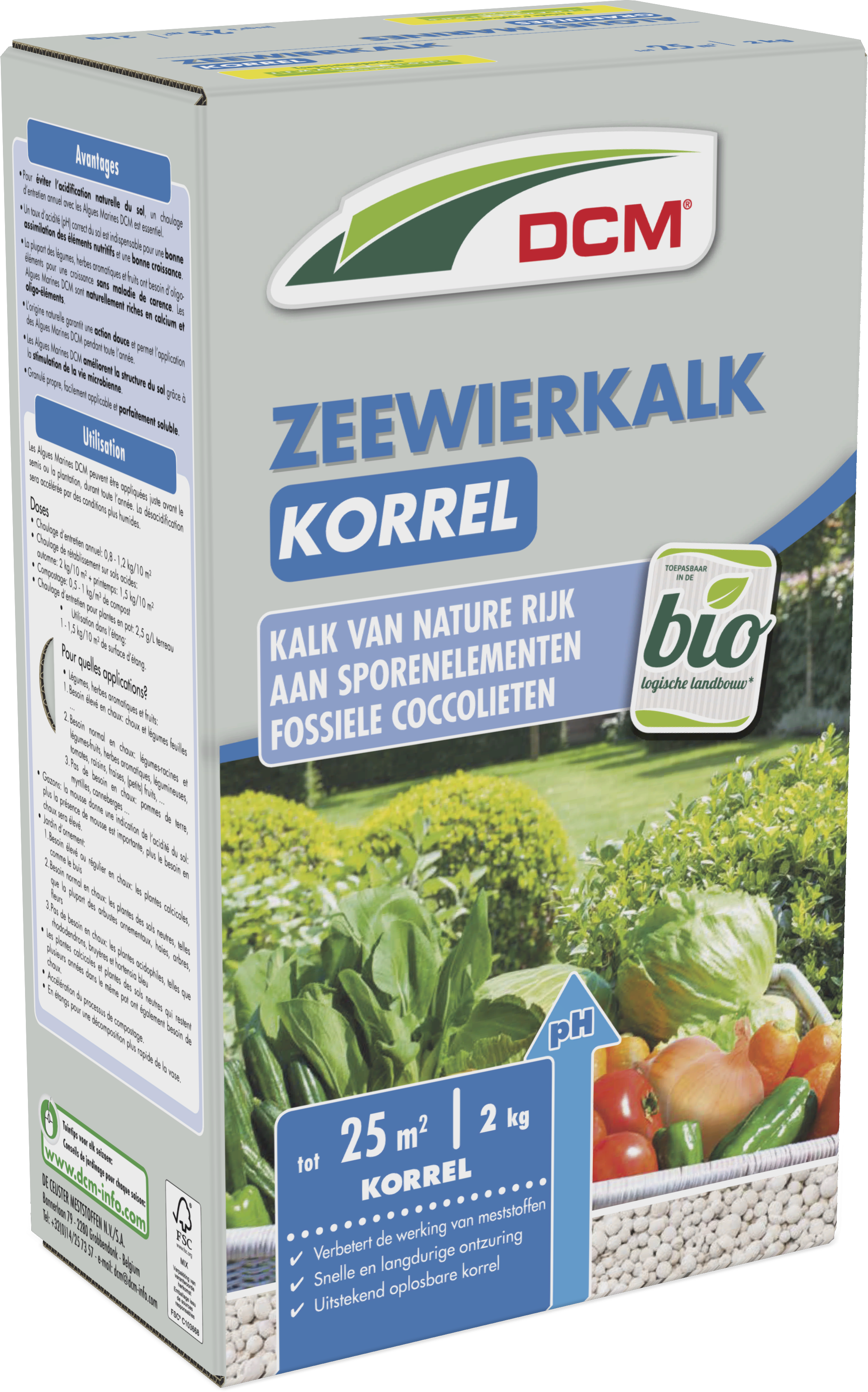 DCM Zeewierkalk Korrel 2 kg