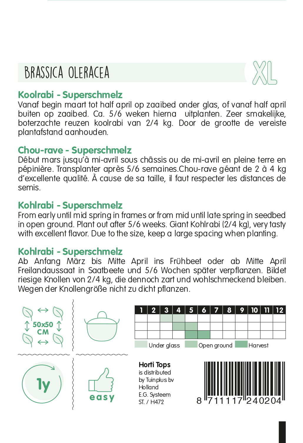 HT Koolrabi Superschmelz