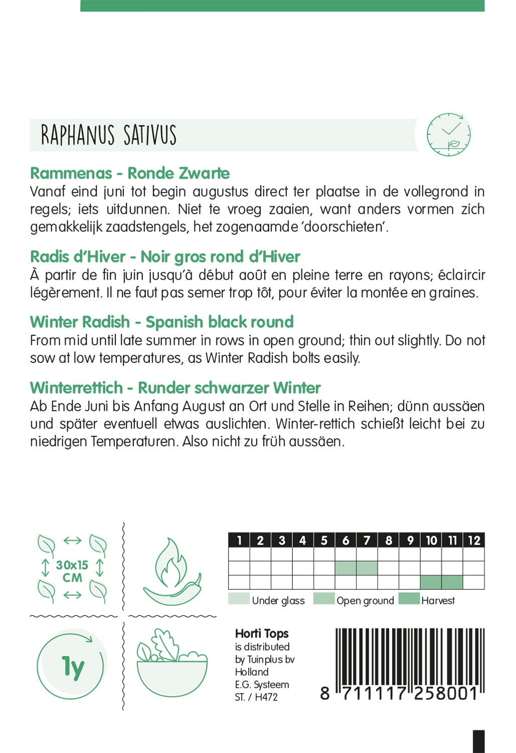 HT Rammenas Ronde Zwarte (Winter)