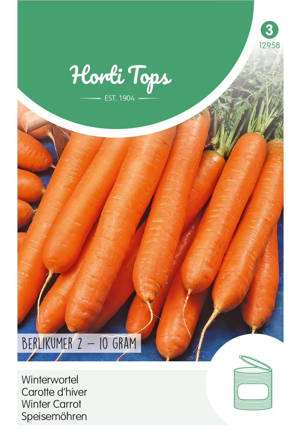 HT Winterwortelen Berlikumer 2 - 10 Gram