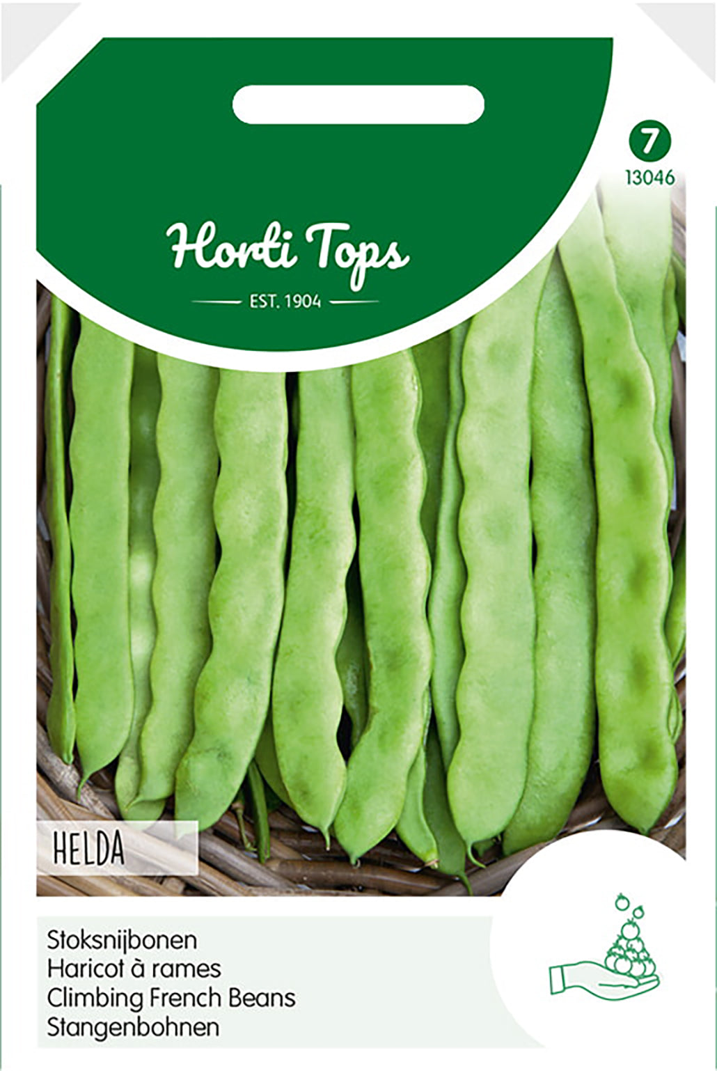 Stoksnijbonen Helda, 100g