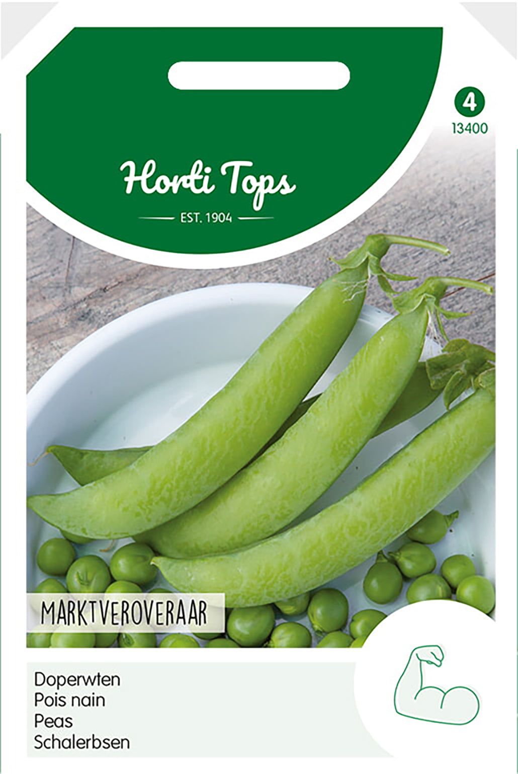 Doperwten Marktveroveraar, 100g