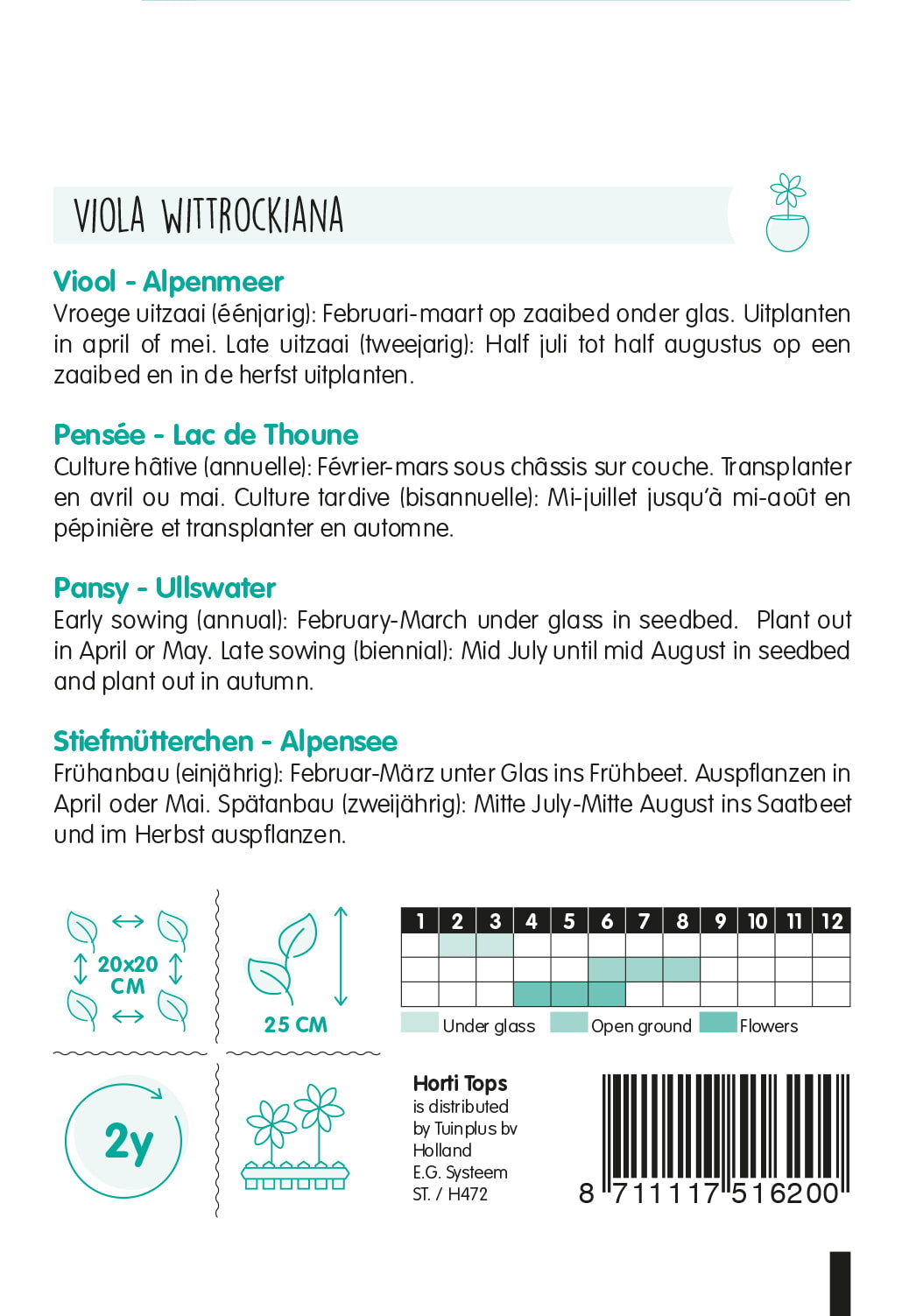 HT Viola, Viool Alpenmeer