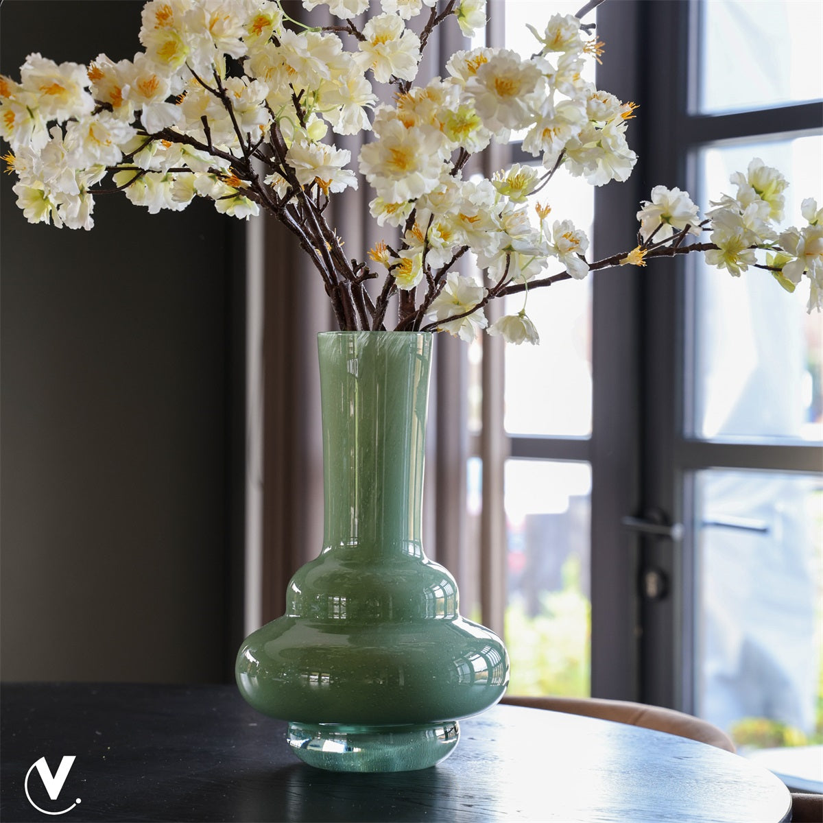 Vaas Bolombo Elite green Ø20 x H36 cm