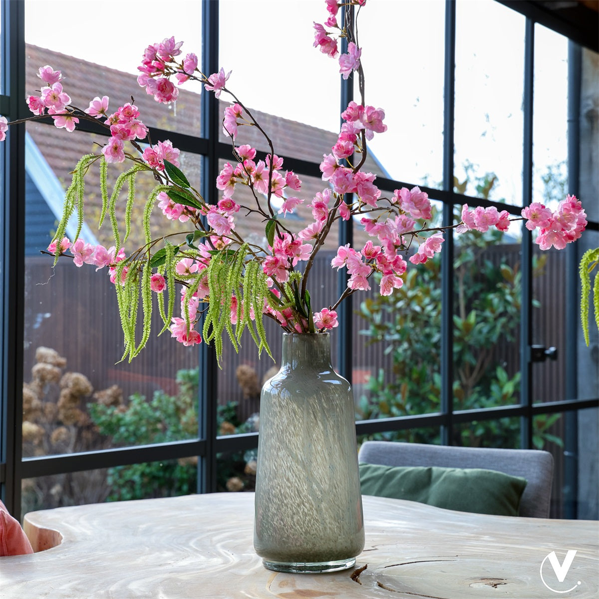 Vaas Jana Elite grey Ø18 x H35 cm