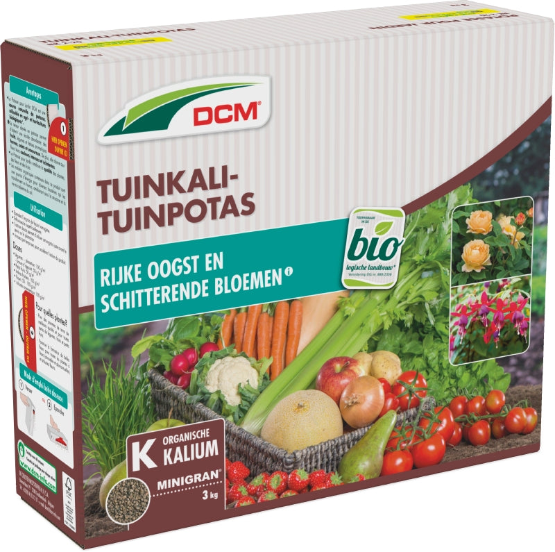 DCM Tuinkali / Tuinpotas 3 kg 60m2