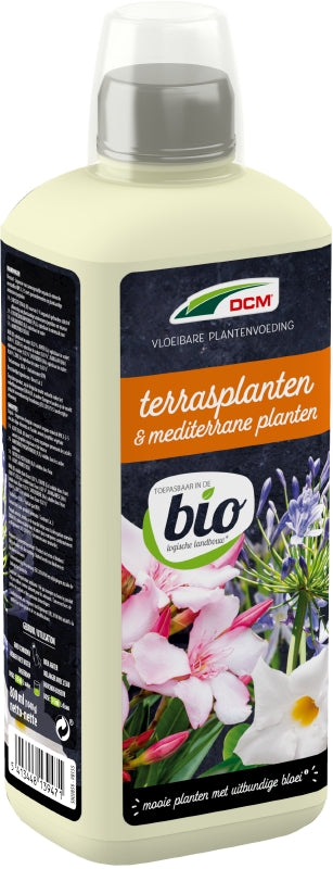 DCM Vloeibare Plantenvoeding Terrasplanten & Mediterrane Planten 0,8 L