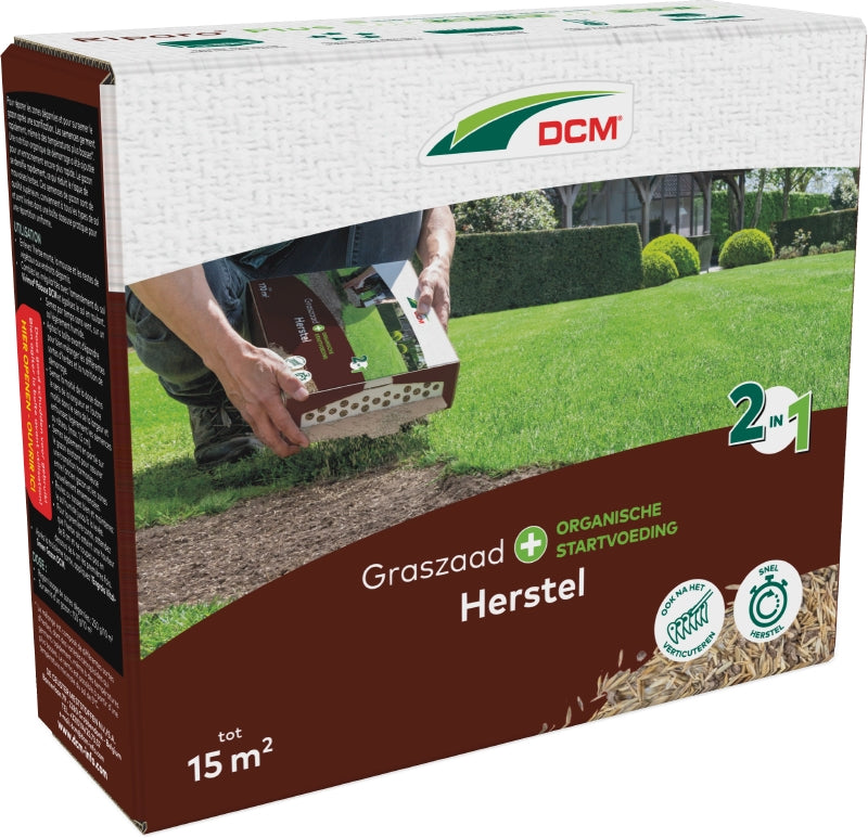 DCM Graszaad 2-in-1 Herstel 15 m² (0,225 kg)