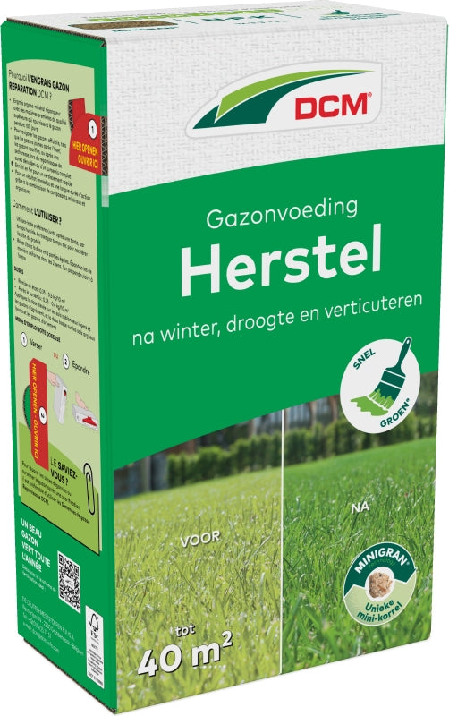 DCM Gazonvoeding Herstel 40 m² (1,5 kg)