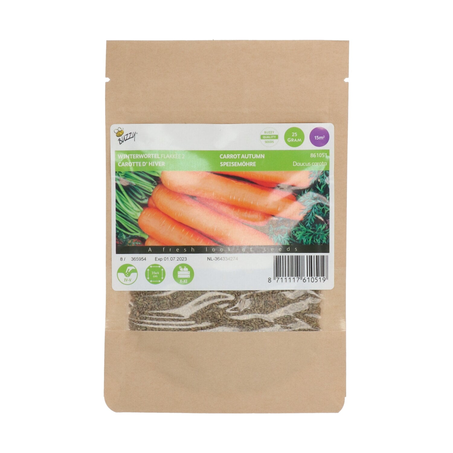 Winterwortelen Flakkese 2 - 25 gram