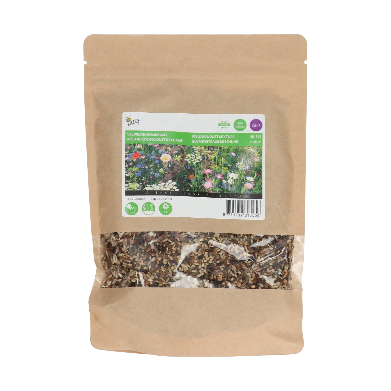 Veldbloemenmengsel 250 gram