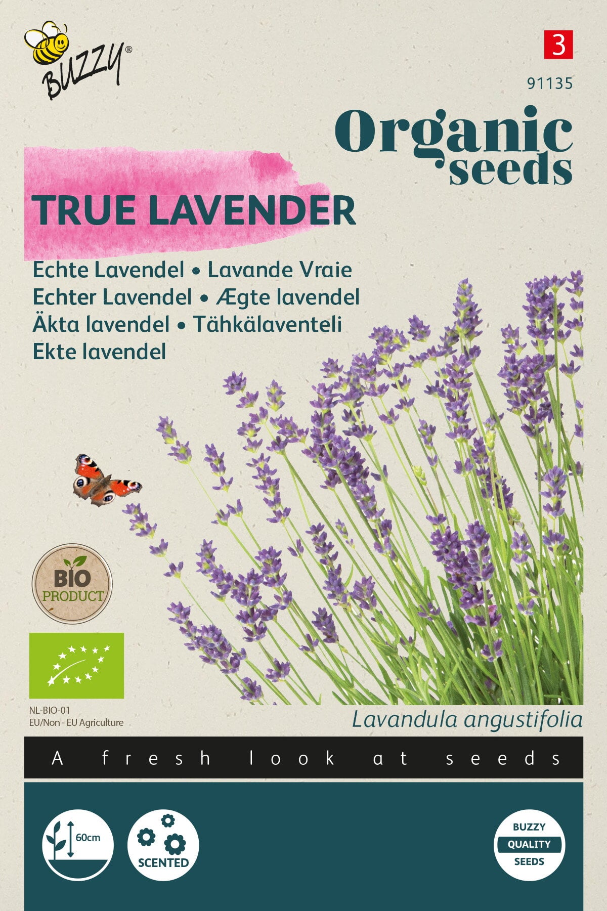 Buzzy® Organic Echte Lavendel  (BIO)