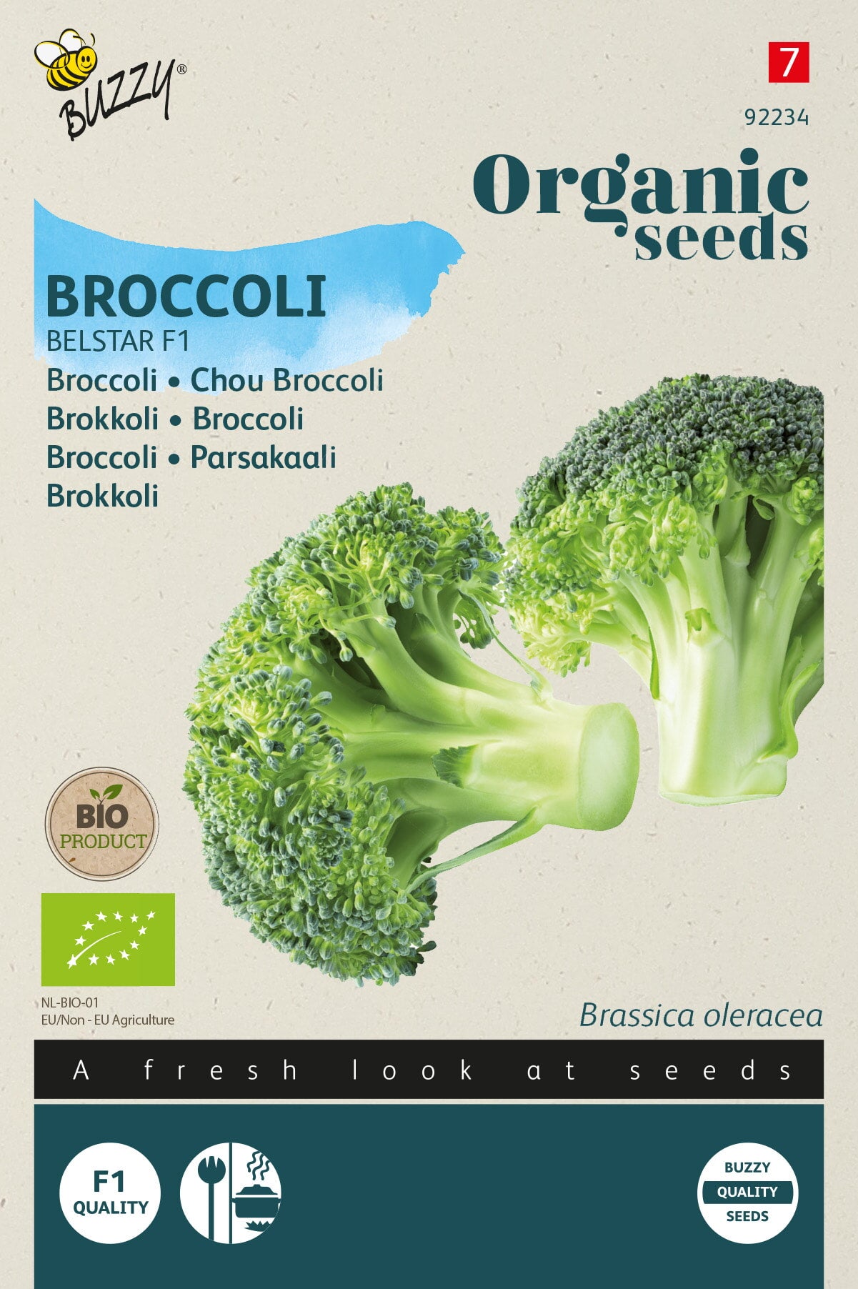 Buzzy® Organic Broccoli Belstar F1 (BIO)