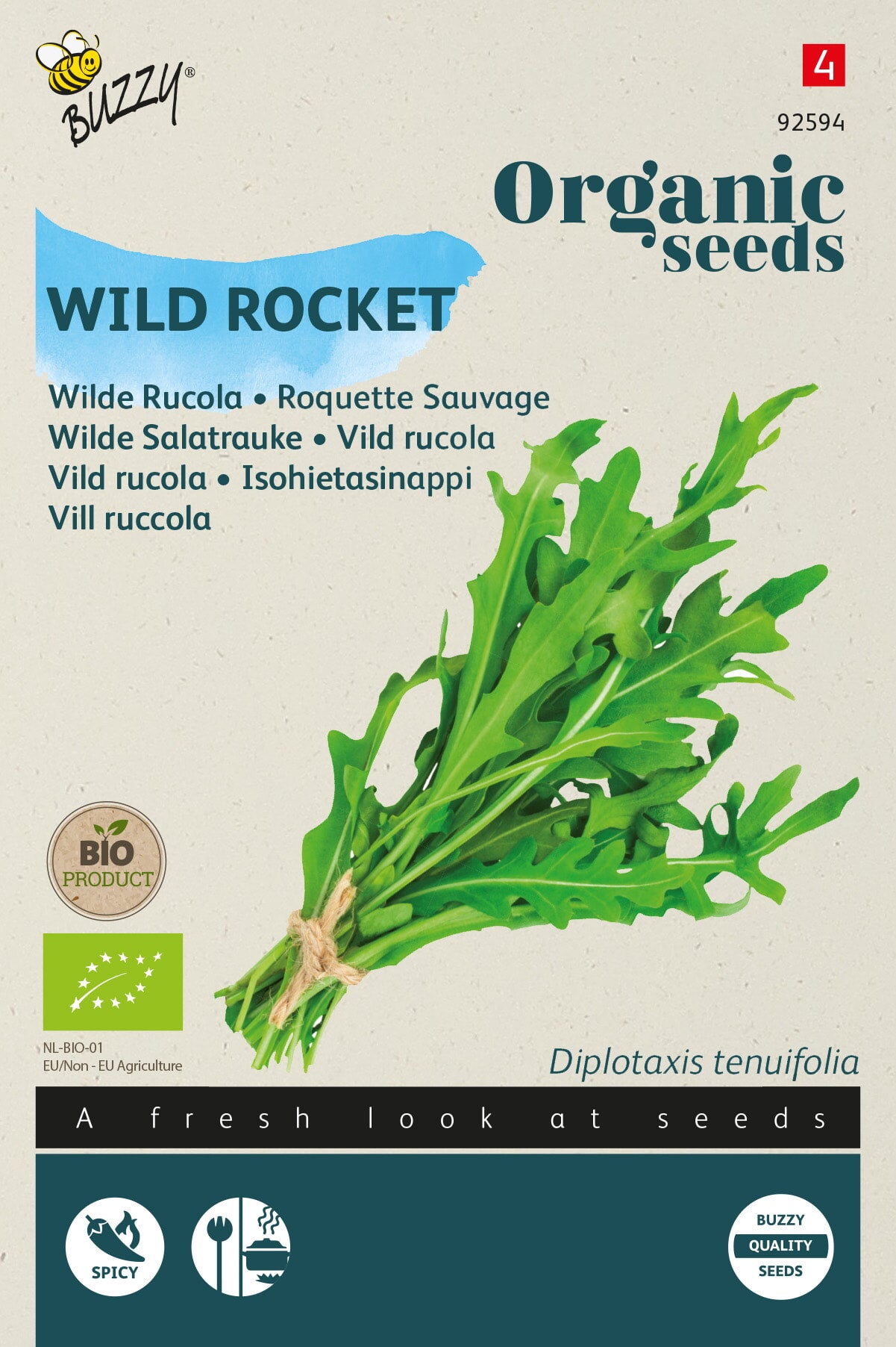 Buzzy® Organic Wilde Rucola  (BIO)