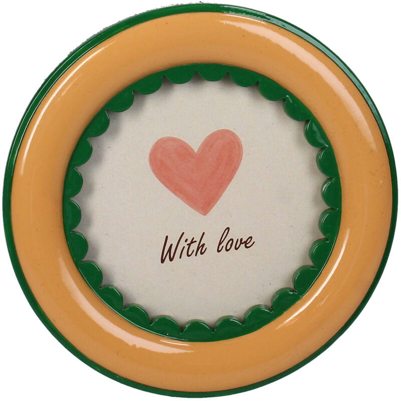 Fotolijst Polyresin Multi 6x9cm 'With love'